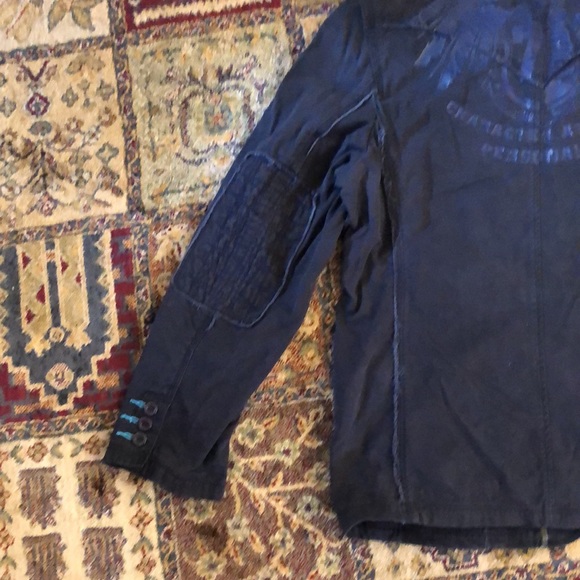 Smash vintage navy blue jacket - Picture 6 of 8